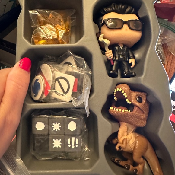 NWOT Funkoverse Jurassic Park 101 Strategy Game - Picture 5 of 5